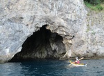 Kayak or Boat to Pandora's Grotto (Grotta del Pandora), Amalfi Coast, Italy