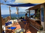 Drinks at Cafe Mirante, Praiano, Amalfi Coast, Italy