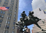 Visit America's Response Monument (The Horse Soldier), Liberty Park, Manhattan, NYC