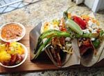 Eat at Rudy's Taco Shop, Solana Beach, California