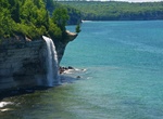 Hike to Spray Falls, Pictured Rocks National Lakeshore, Michigan