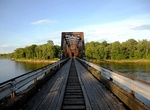 Drive Across Wabash Cannonball Bridge, St. Francisville, Illinois