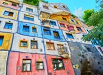 See Hundertwasserhaus, Vienna, Austria