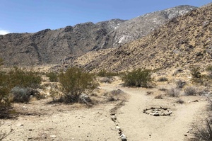 Tachevah Canyon Dry Falls (North Lykken Trail)