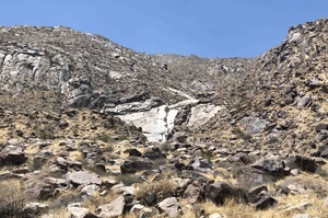 Tachevah Canyon Dry Falls (North Lykken Trail)