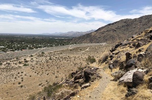Tachevah Canyon Dry Falls (North Lykken Trail)