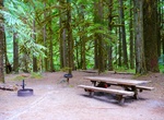 Camp at Lost Creek Campground (Mount Hood), Oregon