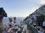 Drinks at Le Sirenuse Hotel Champagne Bar & Grill, Positano, Italy