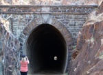 Walk through Swan View Tunnel, John Forrest National Park, Western Australia