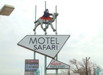 See Motel Safari Sign, Tucumcari, New Mexico