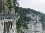 Do the Walk of Faith, Tianmen Mountain, China