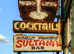 Drinks at Sultana Bar, Williams, Arizona