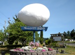 See The World's Largest Egg, Winlock, Washington