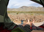Camp at Homestake Dry Camp, Death Valley National Park, California