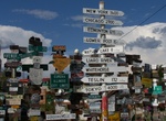 Visit Signpost Forest at Watson Lake, Yukon, Canada