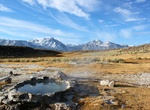 Dip in Crab Cooker Hot Springs, Mammoth Lakes, California