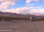 Camp at Emigrant Campground, Death Valley National Park, California
