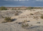 Off-road to Valley of the Names (Graffiti Row), Winterhaven, California