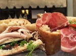 Eat a Sandwich at All'antico vinaio, Florence, Italy