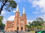 See Notre-Dame Cathedral Basilica of Saigon, Ho Chi Minh, Viet Nam