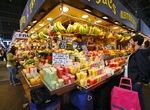Shop at La Boqueria Market, Barcelona, Spain