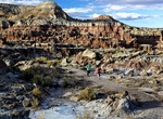 Hike Gooseberry Badlands Scenic Overlook Trail, Wyoming