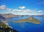 Picnic around Crater Lake, Oregon