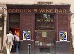 Sip Wine at Gordon's Wine Bar, London, England