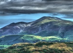 Summit Skiddaw, Lake District, England