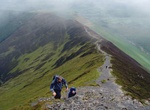 Summit Grisedale Pike, Lake District, England