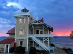 Stay at East Brother Island Light, California