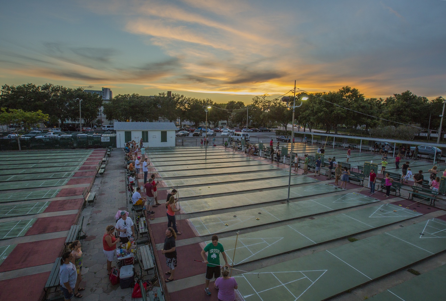 St. Petersburg Shuffleboard Court