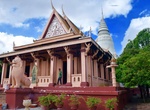 Visit Wat Phnom, Phnom Penh, Cambodia