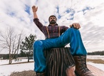 See Paul Bunyan Statue at Brainerd Lakes Area Welcome Center, Minnesota