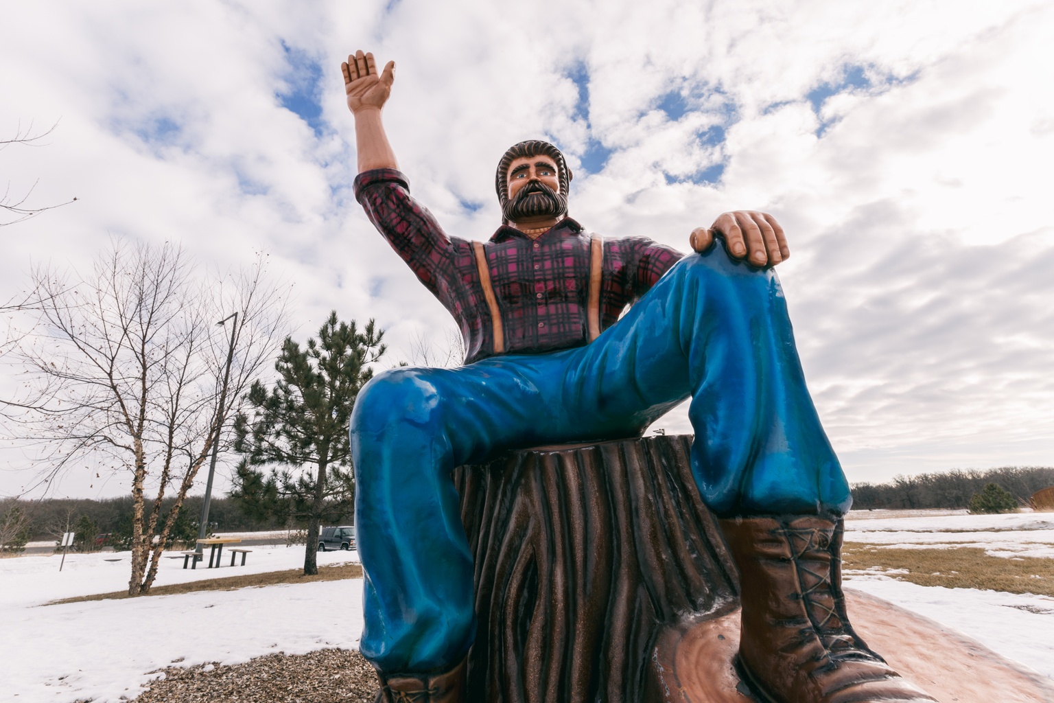 Paul Bunyan Statue at Brainerd Lakes Area Center