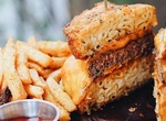 Eat Mac and Cheese Burger at The Bedford, Brooklyn, New York