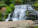 See Cathedral Falls, Living Waters, Pisgah National Forest, North Carolina