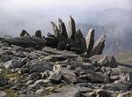 Summit Glyder Fawr, Snowdonia National Park, Wales
