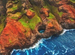 See The Bright Eye, Na Pali Coast Kauai, Hawaii