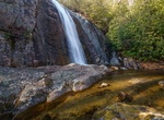 See Harper Creek Falls, Pisgah National Forest, North Carolina