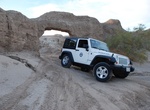 Off-road to Coral Wash Arch (Truckhaven Arch), Ocotillo Wells SVRA, California