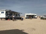 Camp at Hidden Valley Camp, Ocotillo Wells SVRA, California
