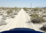 Off-road Old Kane Springs Road, Anza-Borrego, California