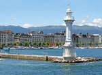 See Les Paquis Lighthouse, Geneva, Switzerland
