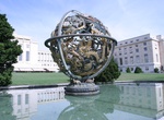 See Armillary Sphere at Palais des Nations, Geneva, Switzerland