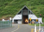 Drive through Anton Anderson Memorial Tunnel (Whittier Tunnel), Alaska