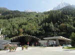 Drive through Mont Blanc Tunnel, France