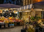 Shop at Mercado del Capo, Palermo, Sicily, Italy