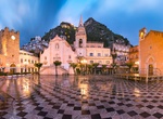 Visit Piazza IX Aprile, Taormina, Sicily, Italy