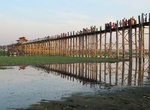 Visit U-Bein Bridge, Mandalay, Myanmar